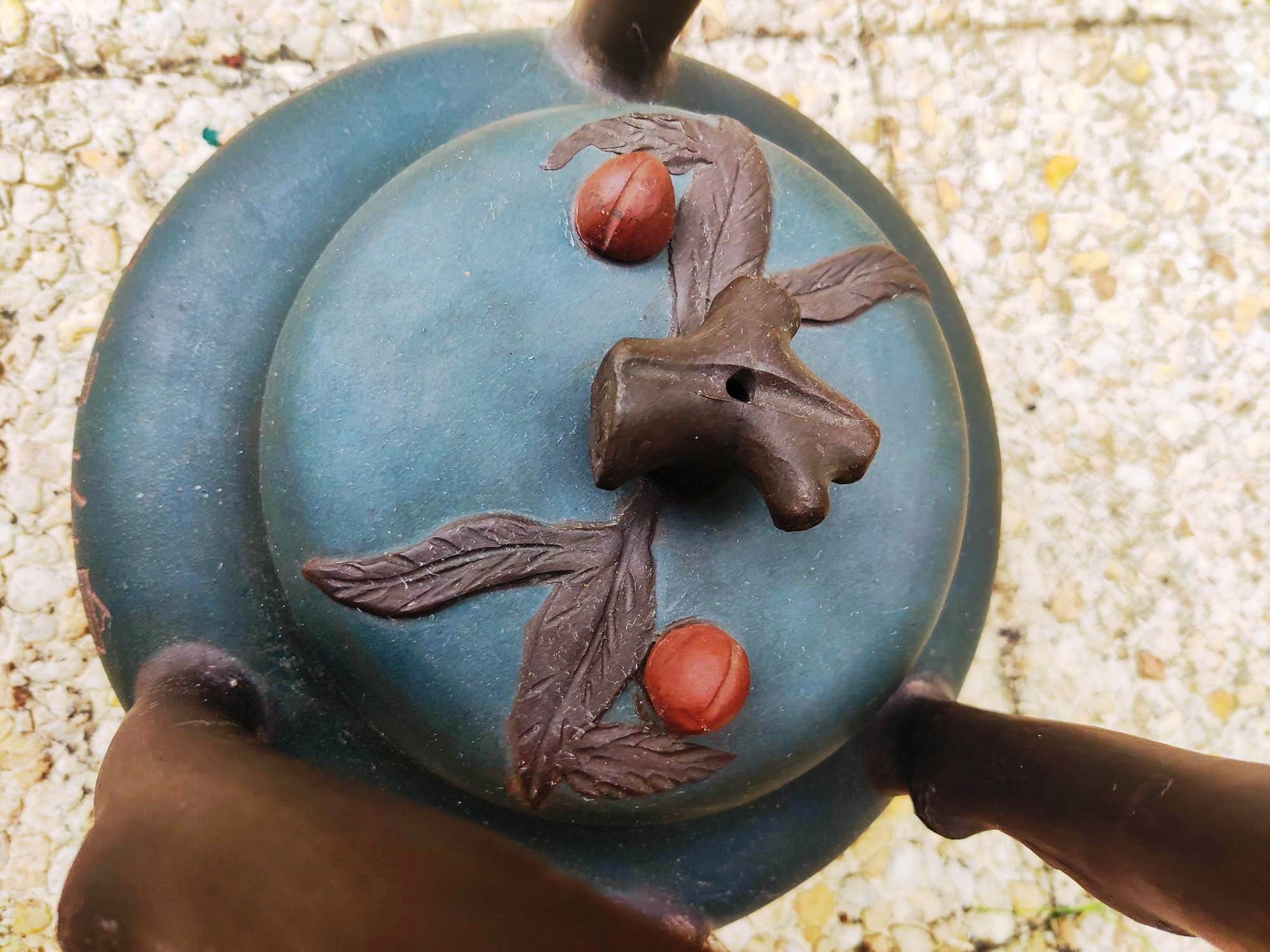 théière artisanale chinoise 18ème siècle